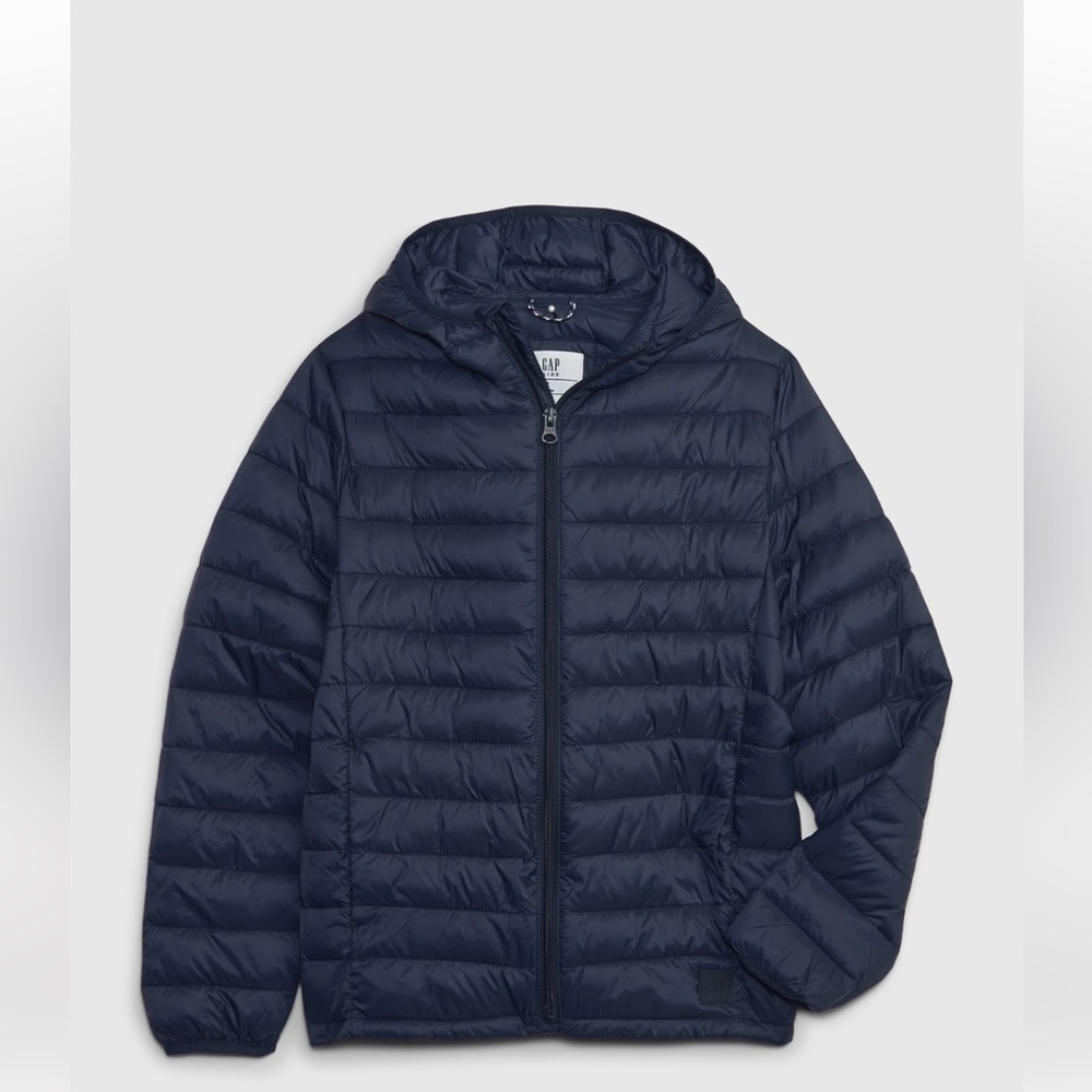 GAP Kids Puffer Jacket - Navy Blue - XL